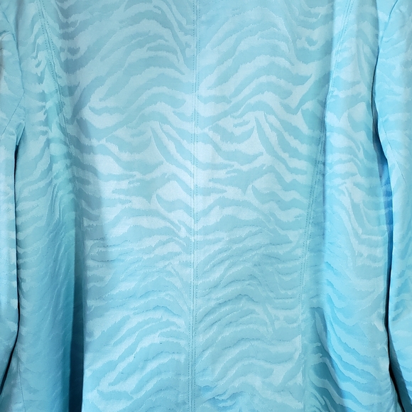 Linea by Louis Dell'Olio, 7 button Jacket with stand-up collar, fully lined, L - Picture 12 of 15